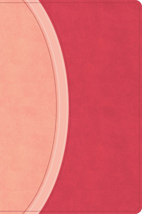 CSB Rainbow Study Bible-Pink LeatherTouch