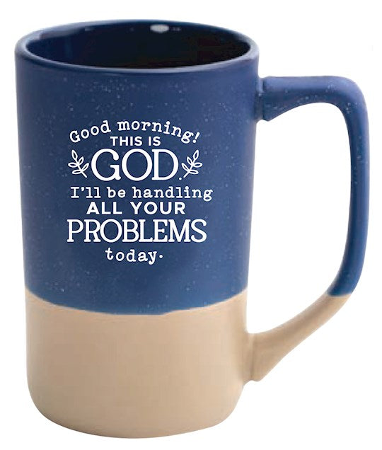 Mug-Good Morning This Is God-Designer Pebble (16 oz)