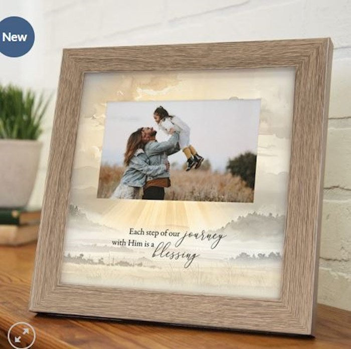 Frame-Journey with Him (Holds 4x6 Photo)