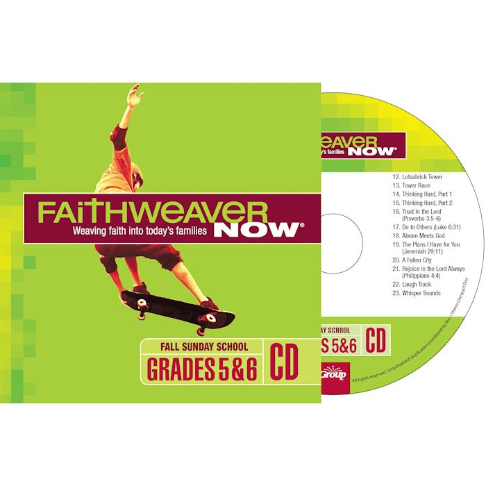FaithWeaver NOW Fall 2026: Grades 5&6 CD
