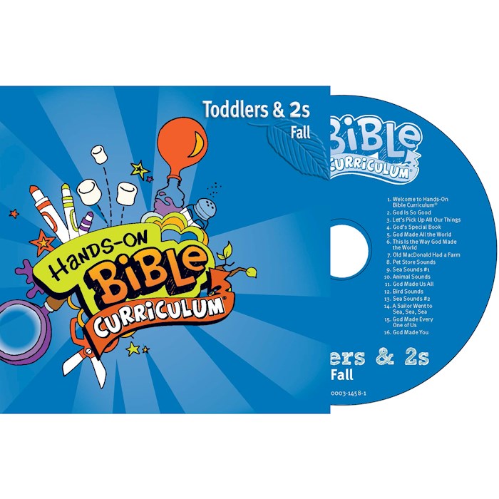Hands-On Bible Curriculum Fall 2026: Toddlers & 2s: CD