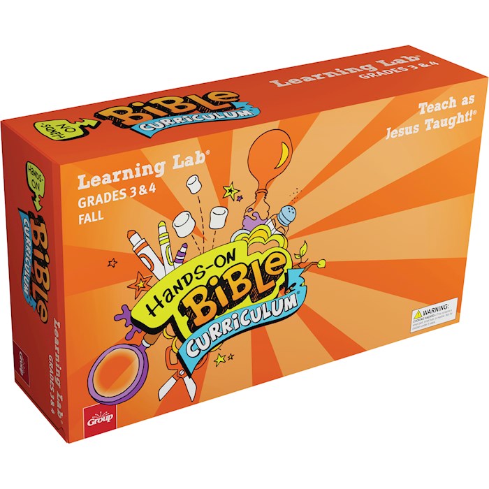 Hands-On Bible Curriculum Fall 2026: Grades 3&4: Learning Lab