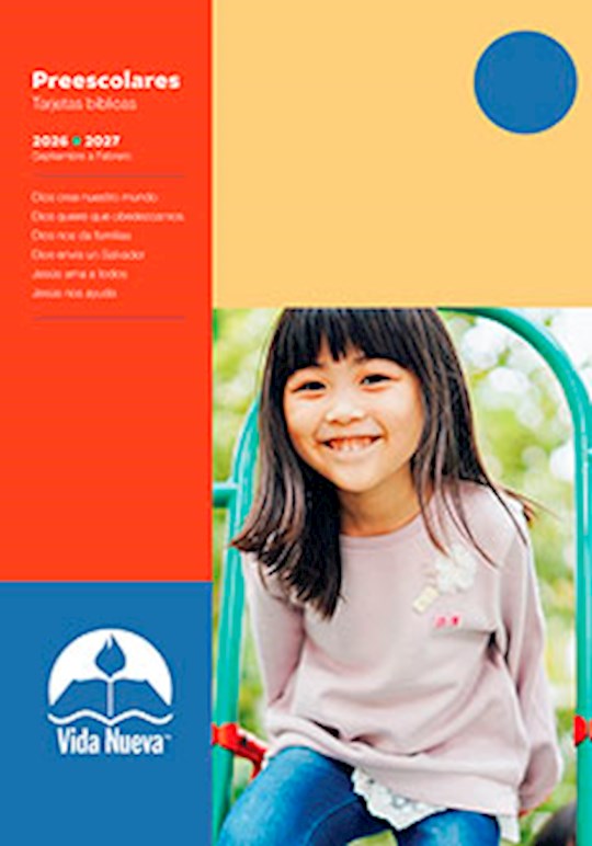 Spanish-Radiant Life Fall 2026: Preescolars Tarjetas Biblicas (Preschool Bible Cards) (