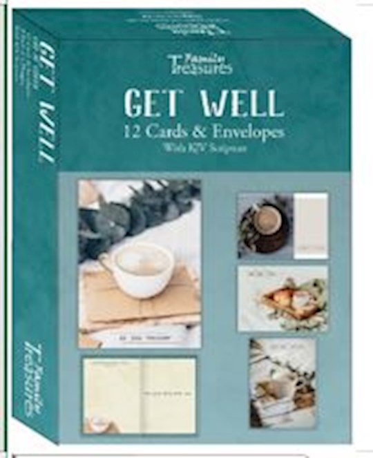 Boxed Card-Get Well-Cup of Cheer (Box Of 12)