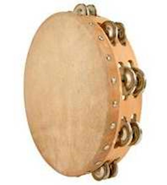 Instrument-Tambourine-10" Round-Goatskin (