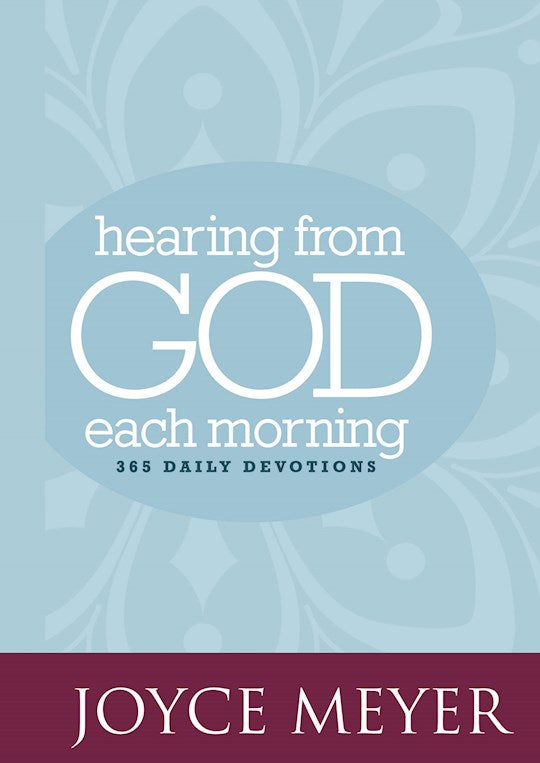 Hearing From God Each Morning