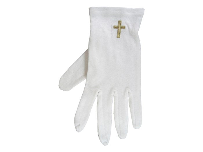 Gloves-Gold Cross Cotton-Medium