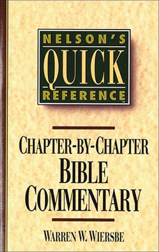 Chapter By Chapter Bible Commentary