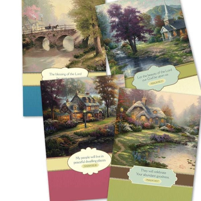 Boxed Card-Thinking Of You-Thomas Kinkade (Box Of 12)-51729