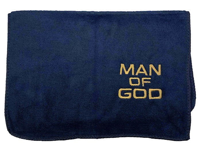 Towel-Pastor-Man Of God-Navy