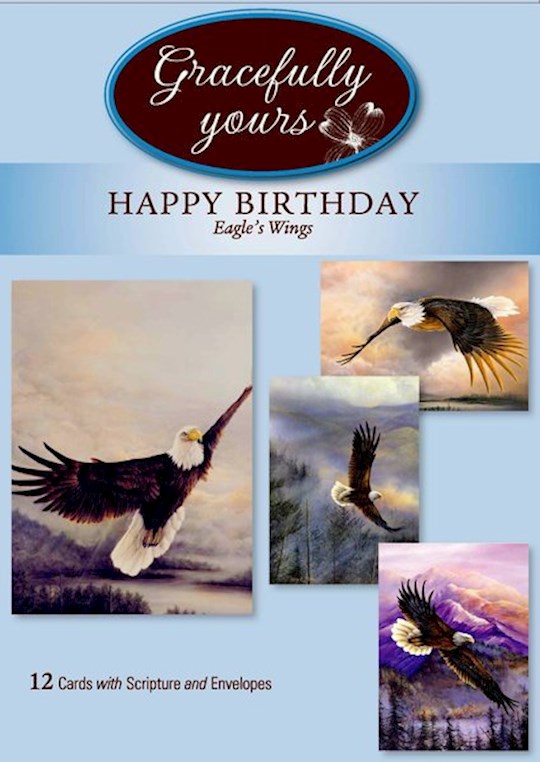 Boxed Card-Birthday-Eagles Wings