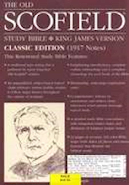 KJV Old Scofield Study Bible (Anniversary Edition)-Classic Editon-Blue Bonded Leather Indexed