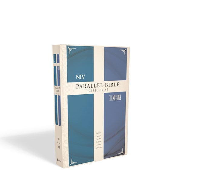 NIV & Message Side-By-Side Bible/Large Print-Hardcover