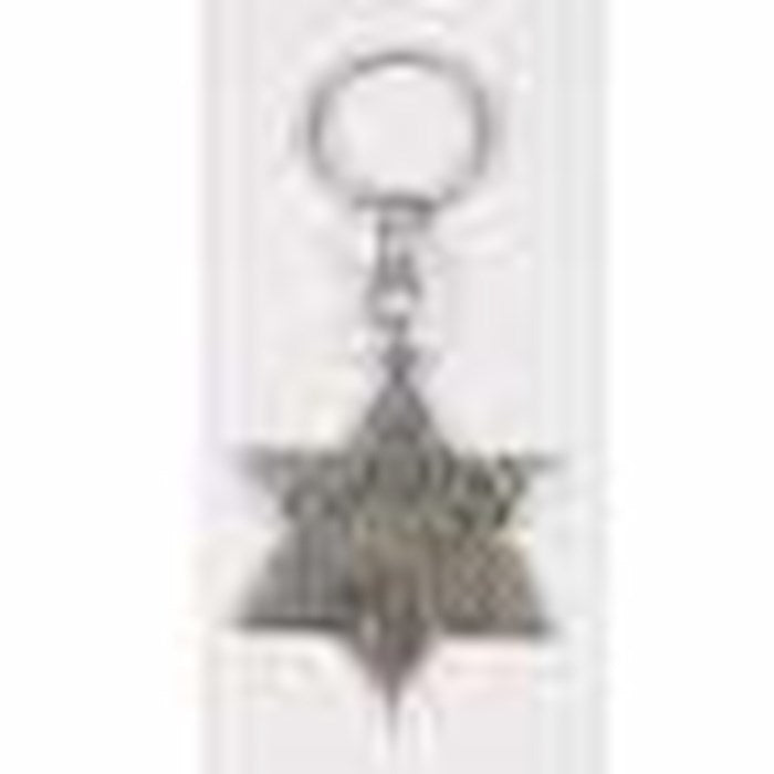 Key Chain-Jerusalem-Pewter (