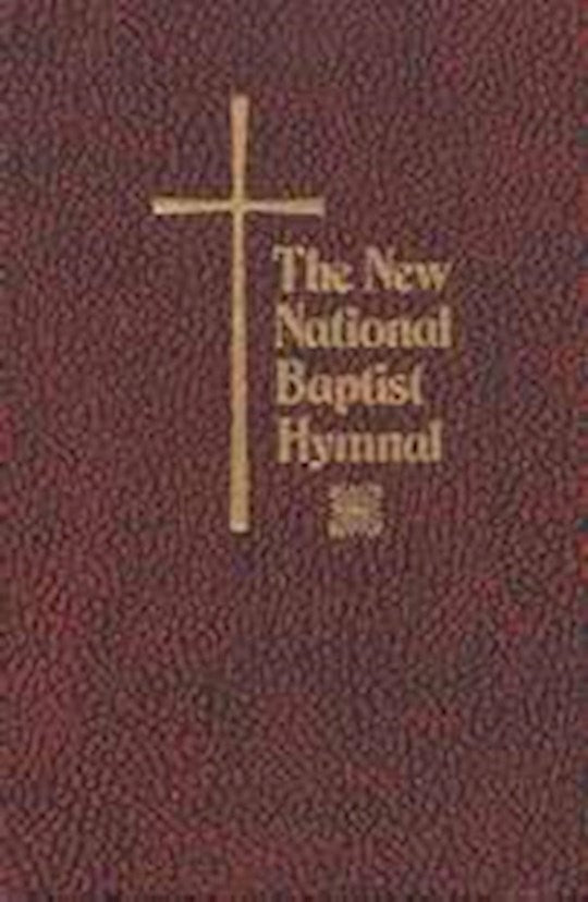 Hymnal-New National Baptist Pew Edition-Red (