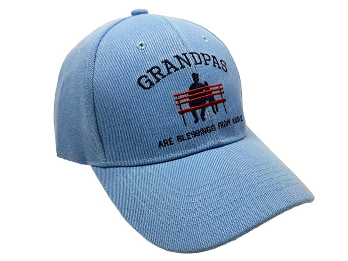 Cap-Grandpas Are Blessings From Above-Blue