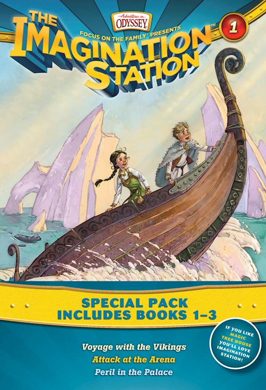 Adventures In Odyssey The Imagination Station 3-Pack (Books 1-3)