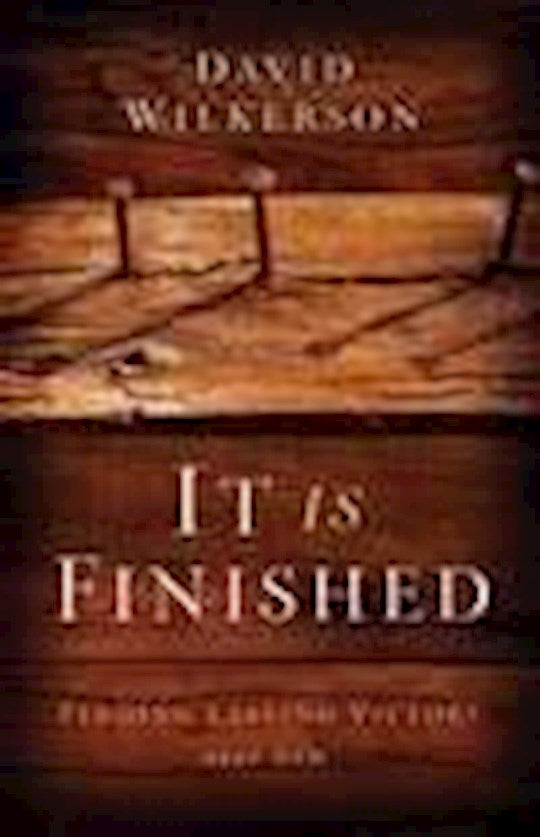 It Is Finished