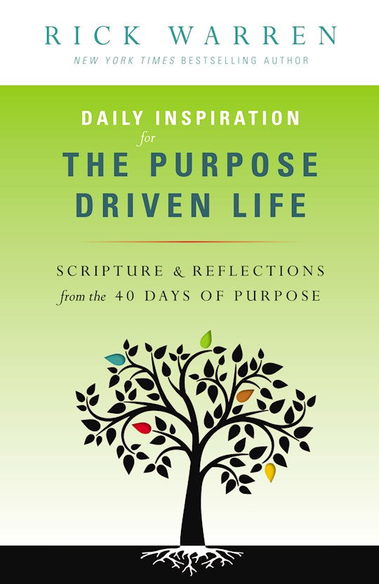 Daily Inspiration For The Purpose Driven Life-Softcover