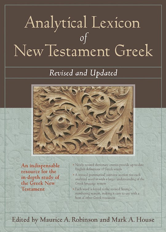 Analytical Lexicon Of New Testament Greek (Revised & Updated)