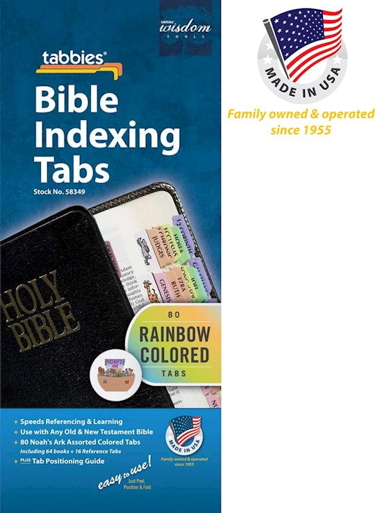 Bible Tab-Rainbow Noah&