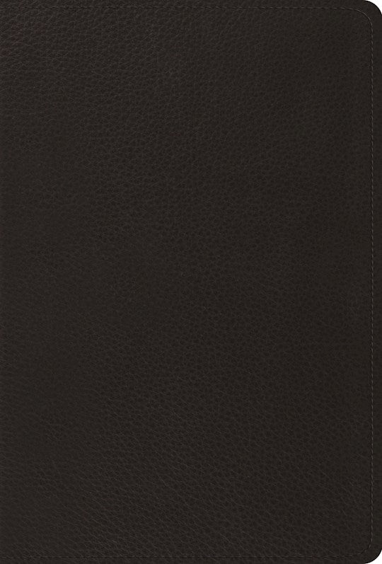 ESV The Psalms-Black Top Grain Leather