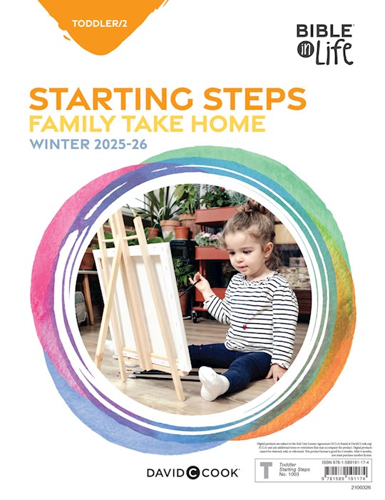 Bible-In-Life/Echoes/Reformation Press Winter 2025-2026: Toddler/2 Starting Steps (Craft/Take-Home) (