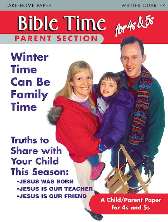 Accent/Scripture Press Winter 2025-2026: 4s & 5s Bible Times (Take-Home) (