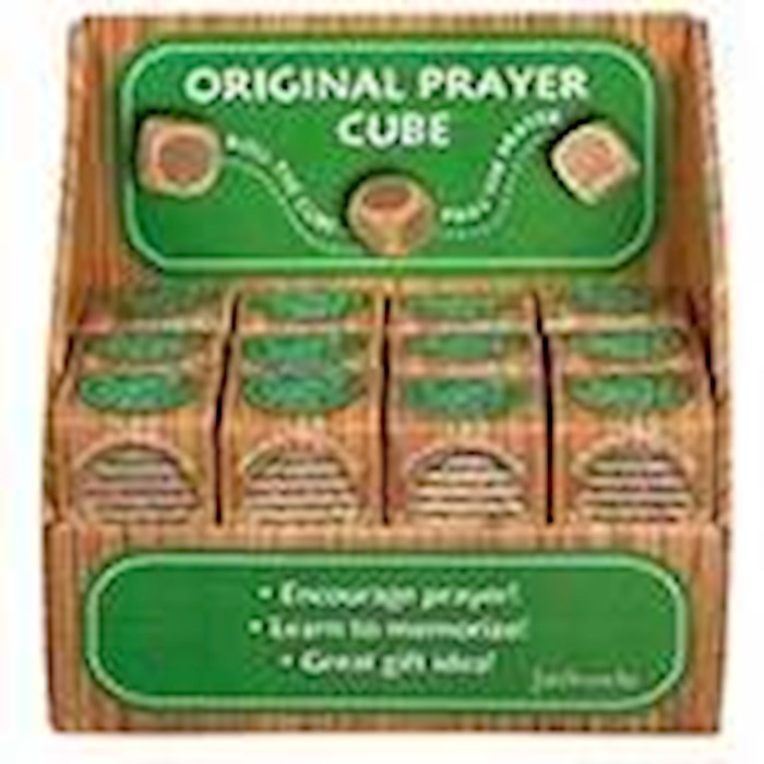 Prayer Cube-Original/Well Known Prayers w/Display & Gift Box (Pack Of 24) (PKGT)