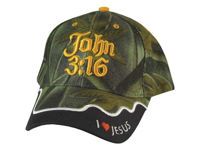 Cap-John 3:16-Camo