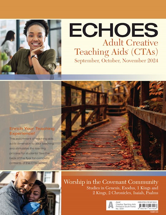 Echoes Fall 2025: Adult Comprehensive Bible Study Creative Teaching Aids (
