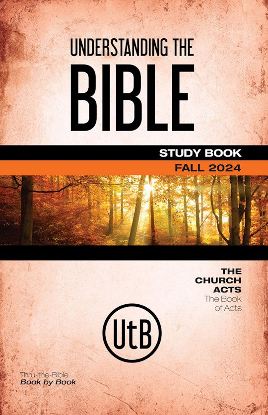 Bible-In-Life/Echoes/Reformation/Scripture Press Fall 2025: Adult Understanding The Bible Student Book (
