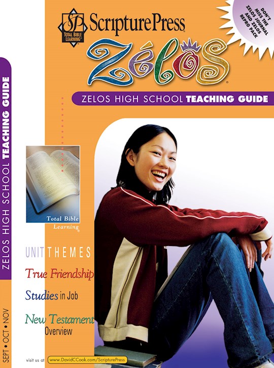 Scripture Press Fall 2026: High School Zelos Teaching Guide (