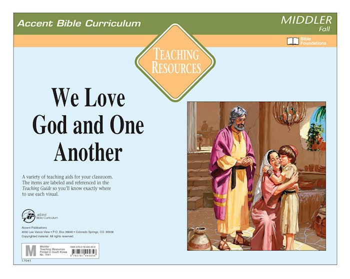 Accent Fall 2025: Middler Teaching Resources (