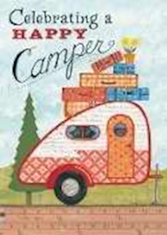Boxed Card-Birthday-Happy Camper