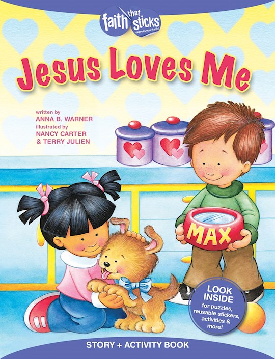 Jesus Loves Me Activity Book (Faith That Sticks)