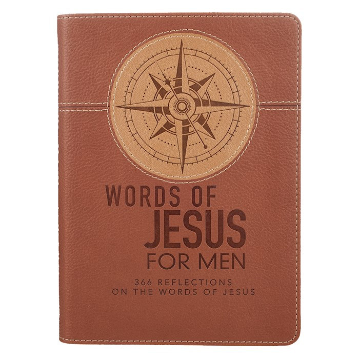 Words Of Jesus For Men-Imitation Leather