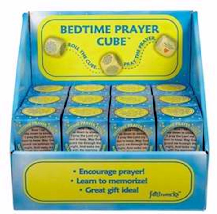 Prayer Cube-Bedtime Prayer Cubes w/Display & Gift Box (Pack Of 24) (PKGT)