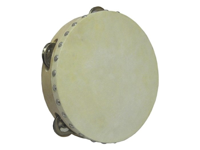 Instrument-Tambourine-Wood-Small (8" Single)