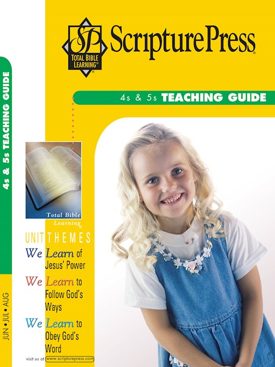 Scripture Press Summer 2026: 4s & 5s Teaching Guide (