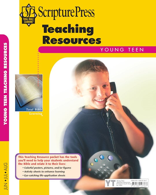 Scripture Press Summer 2026: Young Teen Teaching Resources (