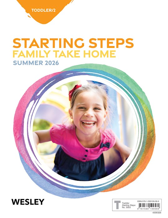 Wesley Summer 2026: Toddler/2 Starting Steps (Craft Take-Home) (