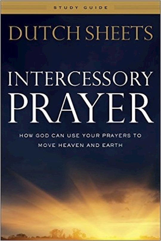 Intercessory Prayer Study Guide (Repack)