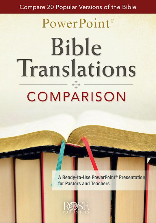 Software-Bible Translations Comparison-PowerPoint