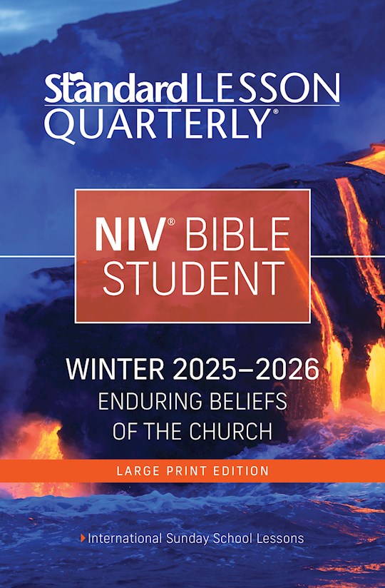 Standard Lesson Quarterly Winter 2025-2026: Adult Niv Bible Student Large Print (
