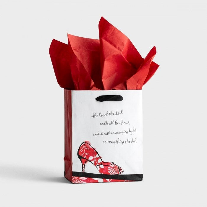 Gift Bag-Specialty-Walk By Faith-I Corinthians 15:10-Small