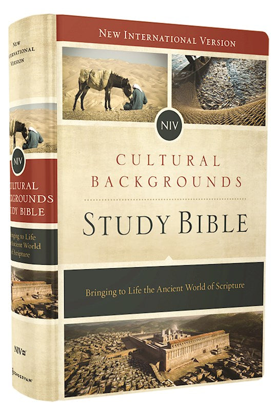 NIV Cultural Backgrounds Study Bible-Hardcover w/Jacket
