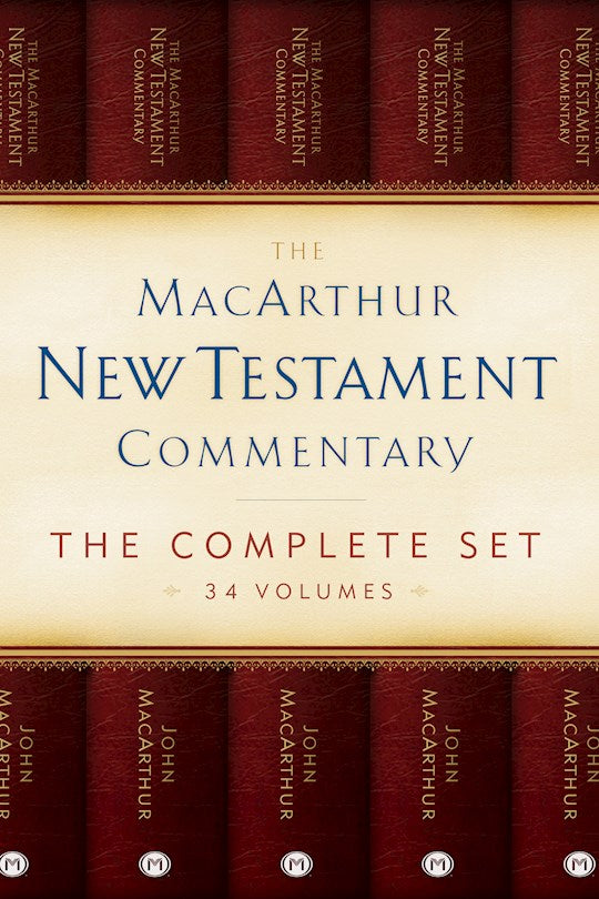 The MacArthur New Testament Commentary (Set Of 33 Volumes)