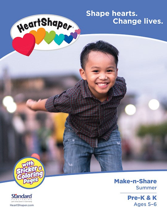 Heartshaper Summer 2026: Pre-K & K Students Make-N-Share (