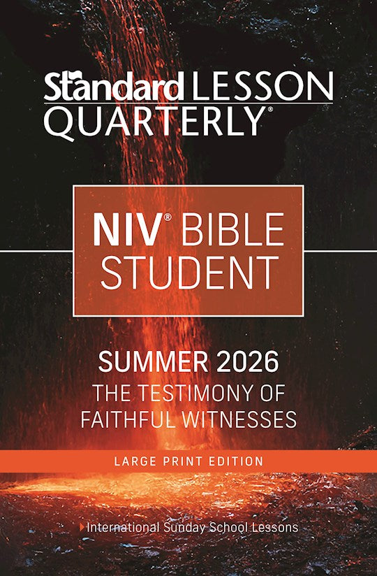 Standard Lesson Quarterly Summer 2026: Adult Student Large Print (NIV) (